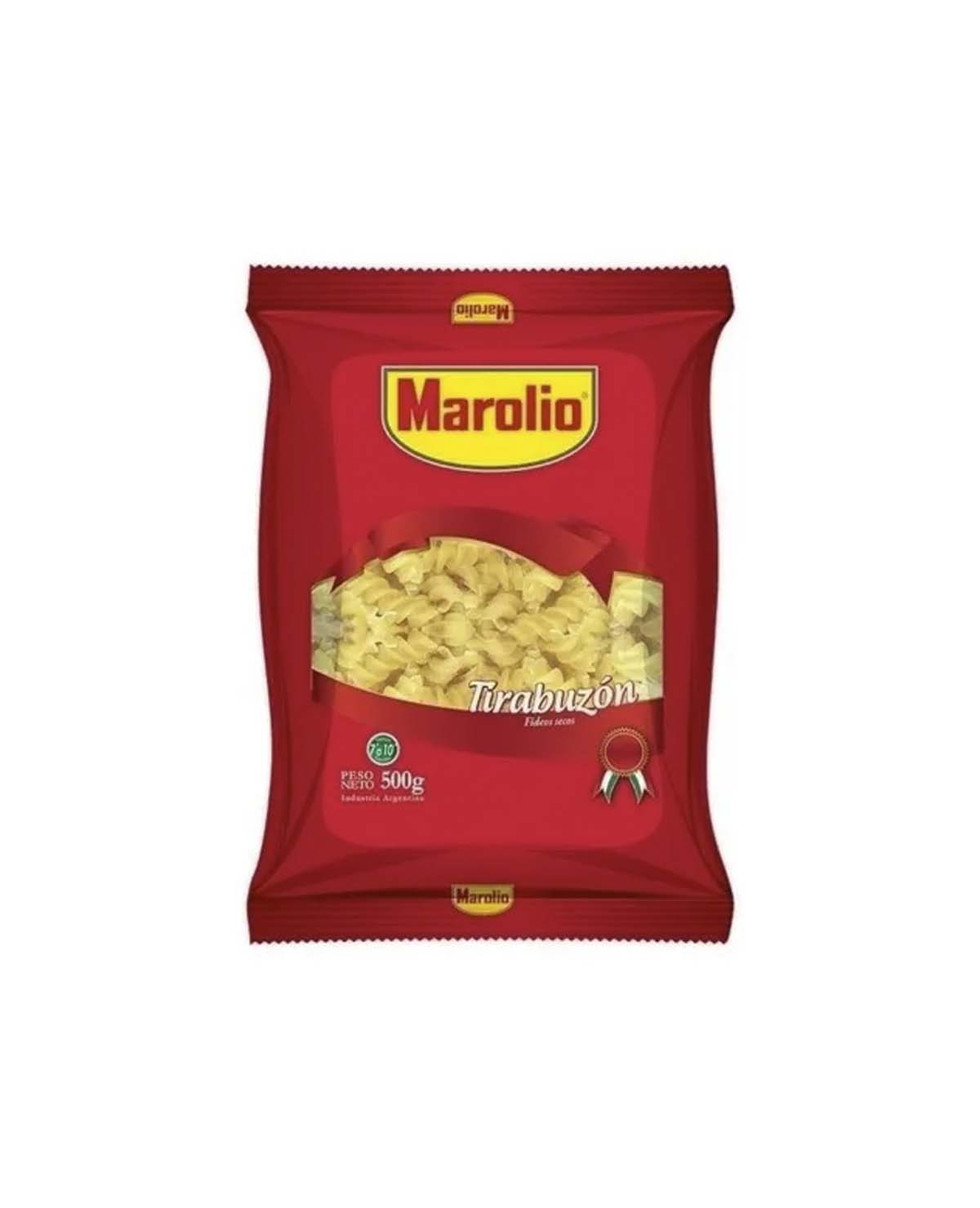 Fideos Marolio Tirabuzón x 500 Gr